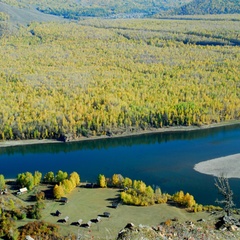 База отдыха Эржей, Каа-Хемский район, Республика Тыва