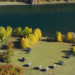 База отдыха Эржей, Каа-Хемский район, Республика Тыва