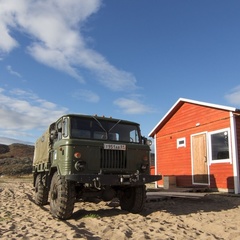 Туристическая база Териберский берег, Кольский район, Мурманская область