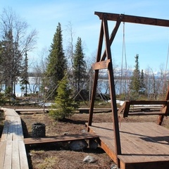 Туристическая база Юлинская Салма, Ловозерский район, Мурманская область