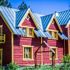 Туристическая деревня Мандроги, Подпорожский район, Ленинградская область