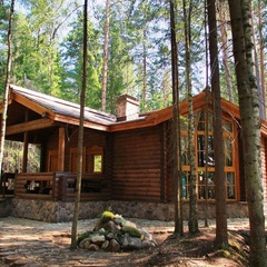 База отдыха Шишки на Лампушке, Приозерский район, Ленинградская область