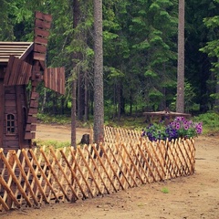 База отдыха Шишки на Лампушке, Приозерский район, Ленинградская область