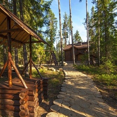 База отдыха Шишки на Лампушке, Приозерский район, Ленинградская область