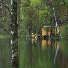 База отдыха Шишки на Лампушке, Приозерский район, Ленинградская область