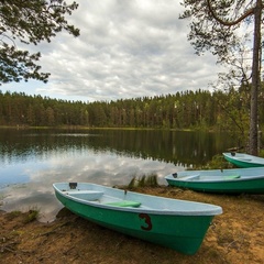 База отдыха Шишки на Лампушке, Приозерский район, Ленинградская область