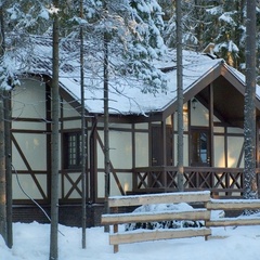 База отдыха Шишки на Лампушке, Приозерский район, Ленинградская область