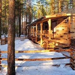 База отдыха Шишки на Лампушке, Приозерский район, Ленинградская область