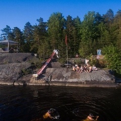 База отдыха Большие камни, Приозерский район, Ленинградская область