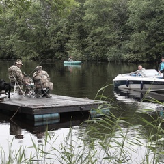 Охотничье-рыболовная база Куйвасарь, Волховский район, Ленинградская область