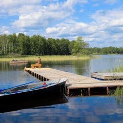 База отдыха Озерный берег, Приозерский район, Ленинградская область