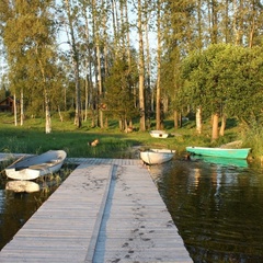 База отдыха Озерный берег, Приозерский район, Ленинградская область