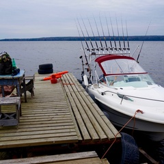 Рыболовная база На Онежском озере, Прионежский район, Республика Карелия