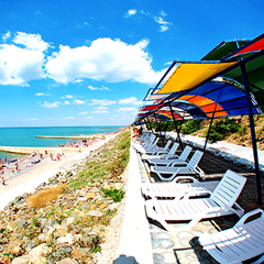 Пансионат Лучезaрный, Николаевка, Крым