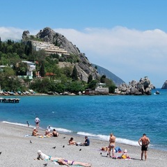 Гостиница Чайка, Гурзуф, Крым