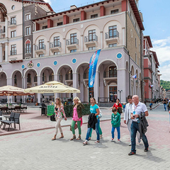 Отель Courtyard Marriott Sochi Krasnaya Polyana, Красная Поляна (бывш. Горки Город), Краснодарский край