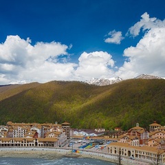 Отель Courtyard Marriott Sochi Krasnaya Polyana, Красная Поляна (бывш. Горки Город), Краснодарский край