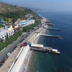 Отель Аквапарк / Миндальная роща, Алушта, Крым