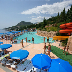 Отель Аквапарк / Миндальная роща, Алушта, Крым