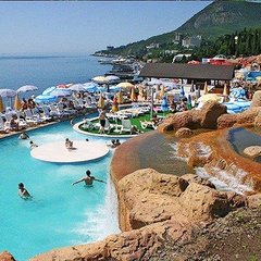 Отель Аквапарк / Миндальная роща, Алушта, Крым