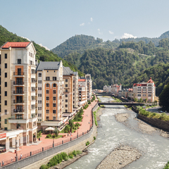 Гостиница Вальсет Центр Азимут Роза Хутор / Valset Center Azimut Rosa Khutor, Роза Хутор, Краснодарский край