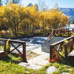 Курорт Марьин остров, Чемал, Республика Алтай
