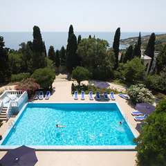 Отель Голубой Залив, Крым