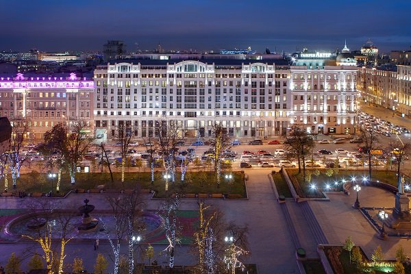 Вид на Пушкинскую площадь
