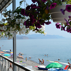 Отель Гамачок у моря, Крым