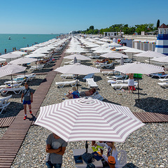 Отель Русский дом 14 квартал / Barkhatnye Sezony Russky Dom Resort 14 Kvartal, Адлер, Краснодарский край