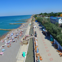 Пансионат Солнечный, Николаевка, Крым