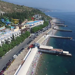 Отель Морской / Комплекс Миндальная роща, Алушта, Крым