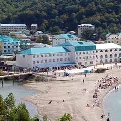 Гостиница Черномор, Новомихайловский, Краснодарский край