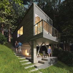 Эко-отель Bungalow Bill / Комплекс Миндальная роща, Алушта, Крым