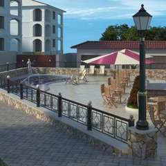 Отель Розмарин, Учкуевка, Крым