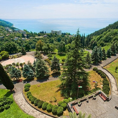 Дом отдыха Солнечный, Гагра