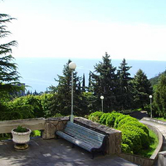 Дом отдыха Солнечный, Гагра