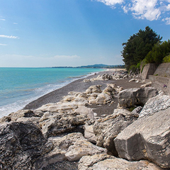 Гостиница Белые скалы, Гагра