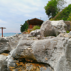 Гостиница Белые скалы, Гагра