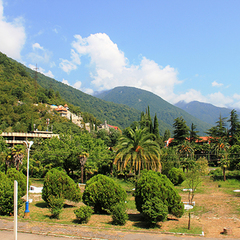 Отель Санрайз Гарден / Sunrise Garden Hotel, Гагра