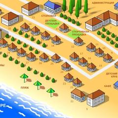 Комплекс отдыха Dinamo 1 Holiday Park, Анапа, Краснодарский край