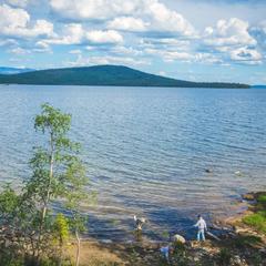 База отдыха Экостровская, Апатиты, Мурманская область