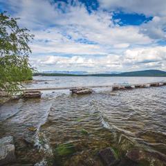 База отдыха Экостровская, Апатиты, Мурманская область