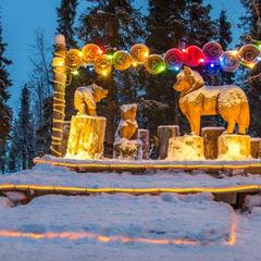База отдыха Экостровская, Апатиты, Мурманская область