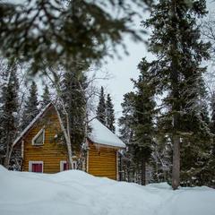 База отдыха Экостровская, Апатиты, Мурманская область