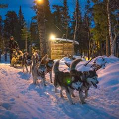 База отдыха Экостровская, Апатиты, Мурманская область