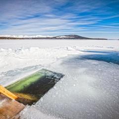 База отдыха Экостровская, Апатиты, Мурманская область