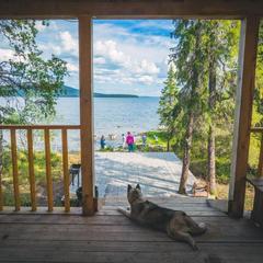 База отдыха Экостровская, Апатиты, Мурманская область