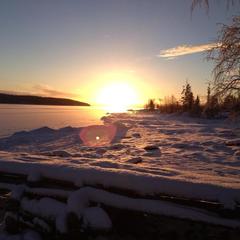 База отдыха Экостровская, Апатиты, Мурманская область