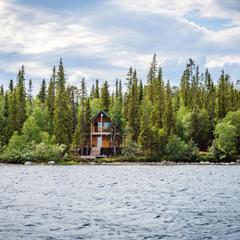 База отдыха Экостровская, Апатиты, Мурманская область